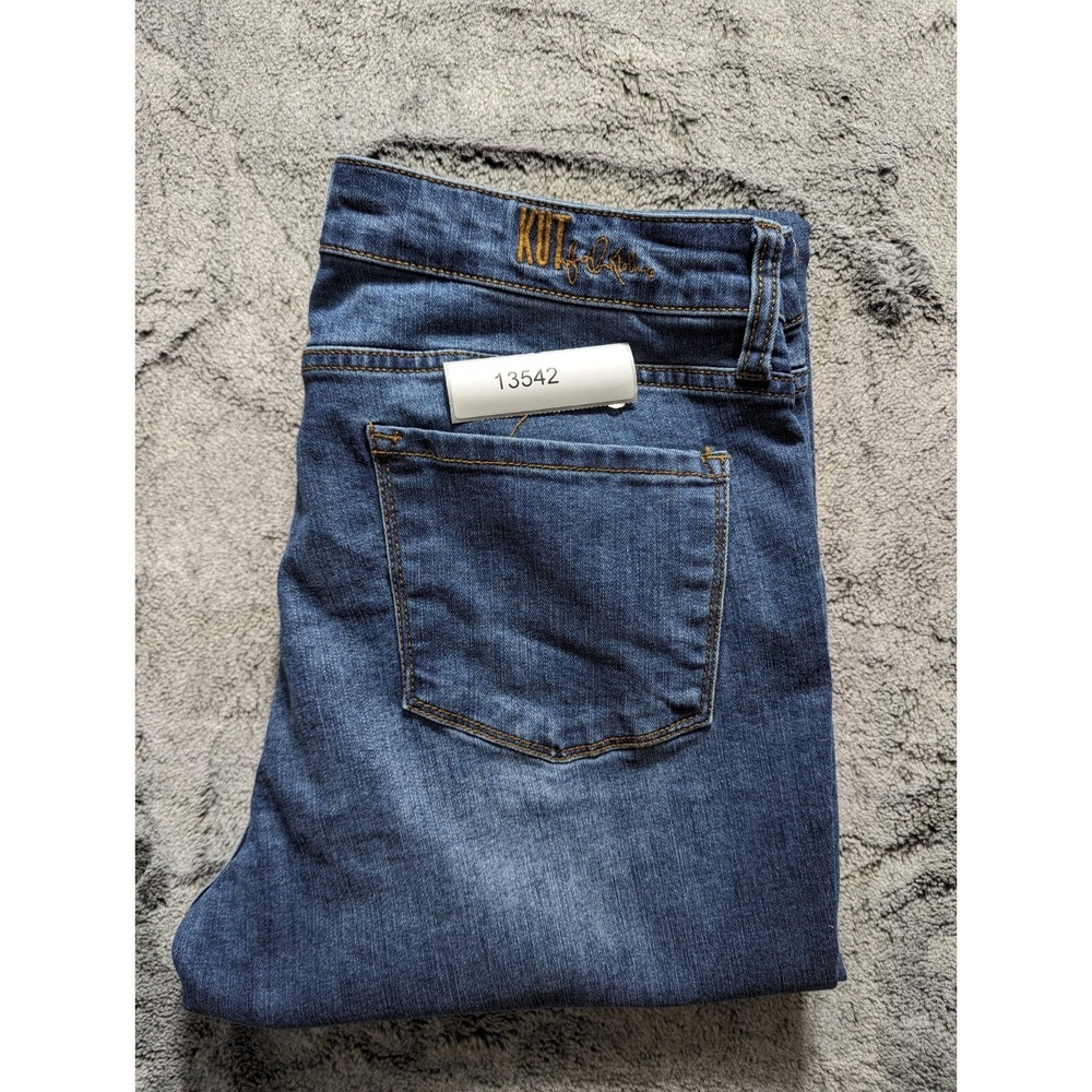 Kut from the Kloth Straight Leg Jeans - Medium Blue Wash - Picture 14 of 14